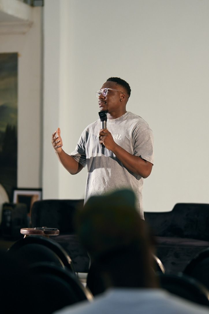 Jesse Dan-Yusuf teaching